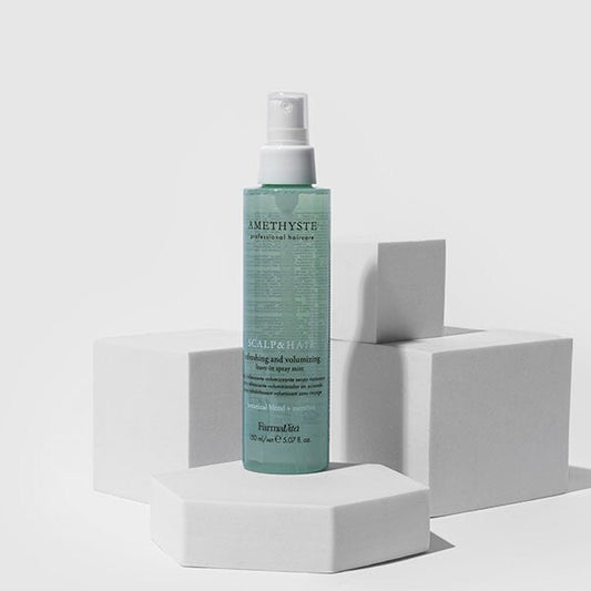 FarmaVita Amethyste Scalp & Hair, Refreshing and Volumizing Leave in Spray Mist -150ml NEW