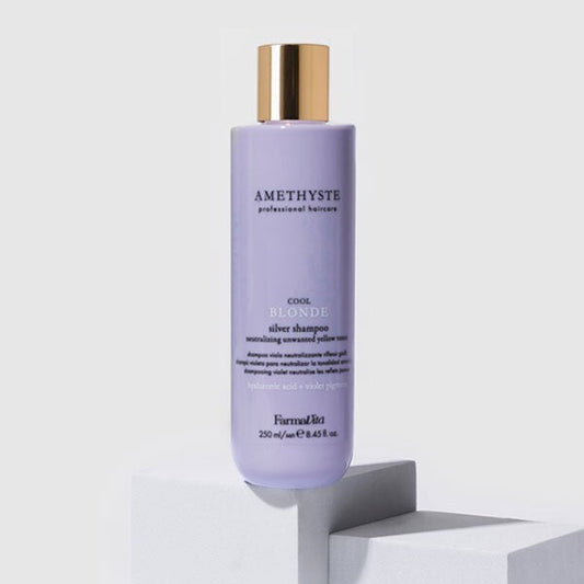 FarmaVita Amethyste Cool Blonde Silver Shampoo - 250ml NEW